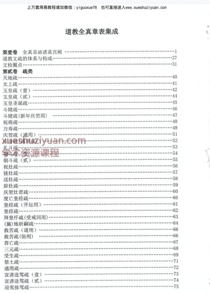 全真章表集、道教全真章表集成、道教文疏牒全集PDF文档454页插图2