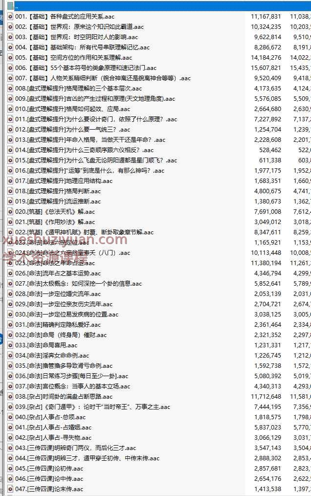 墨狂精舍[筑基班]奇门必学合集录音插图
