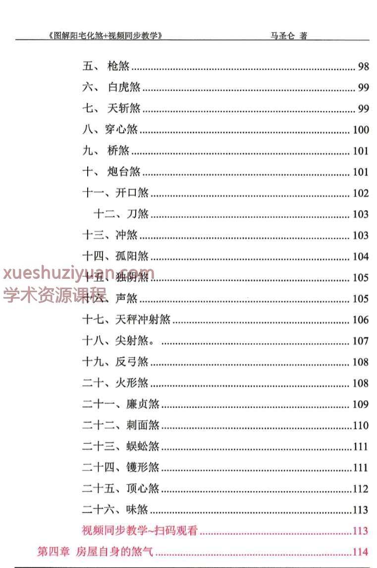 马圣仑《阳宅化煞大全教程》插图1