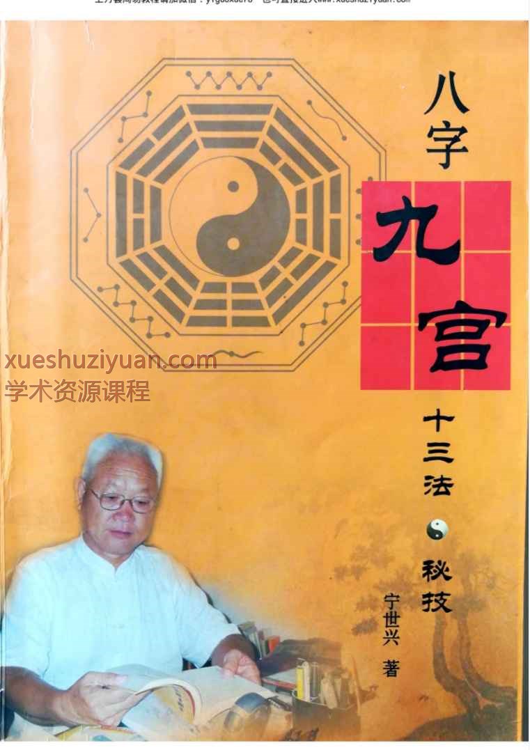 25年宁世兴-《八字九宫十三法 》322页–高清版Y插图