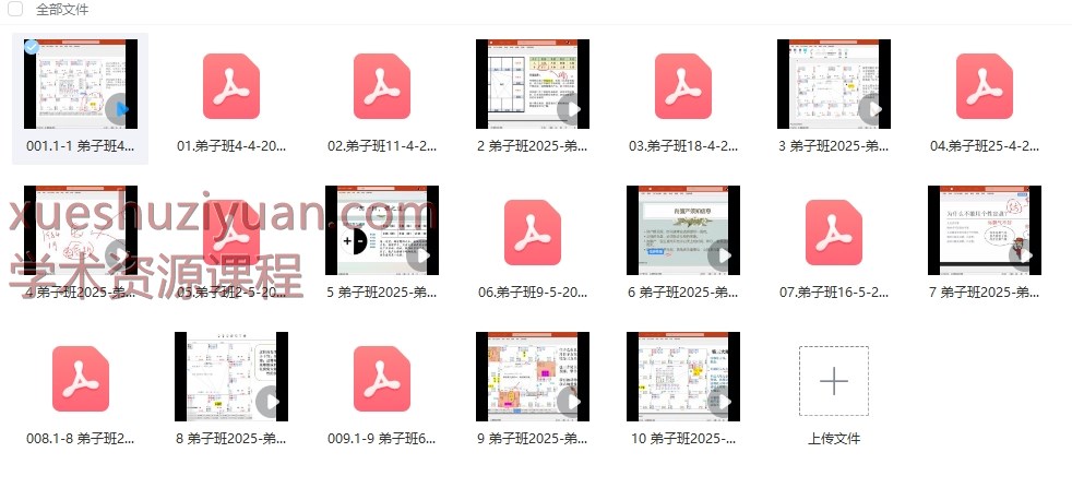 依婷2025年《紫微斗数弟子班》10集视频+9本讲义Y插图