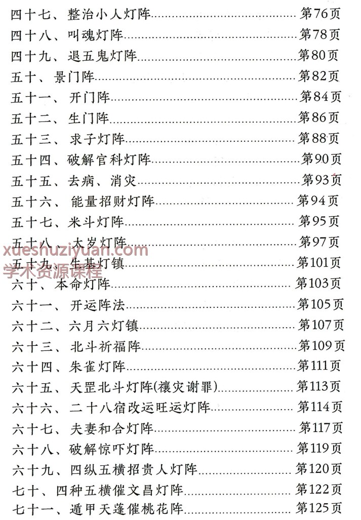 远方易缘-刘玉《奇门遁甲灯阵与化解》灯阵全集129页Y插图1