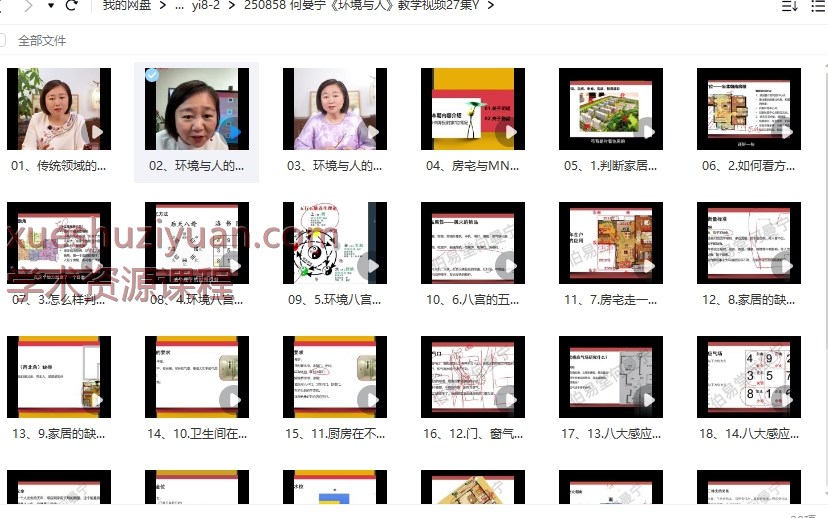 250858 何曼宁《环境与人》教学视频27集Y插图