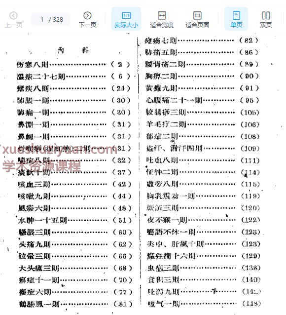 湖南中医医案选辑 第一集.pdf 328p插图1