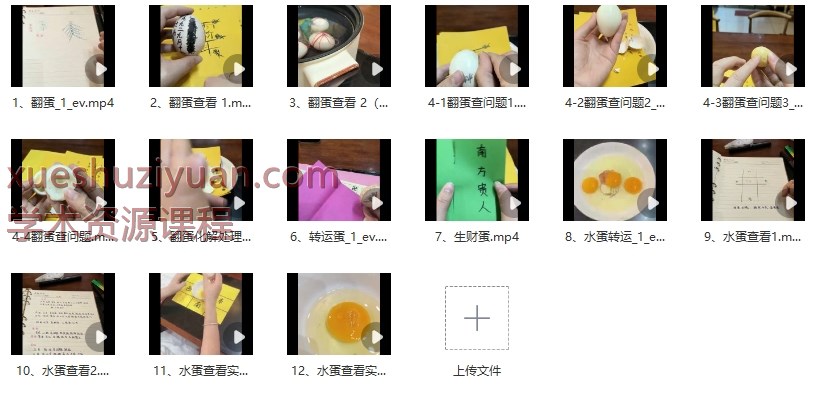 250874 小凤仙翻蛋法事，视频+图片+资料Y插图