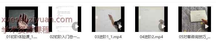 2508142 黑耀道传小六壬 视频5集Y插图