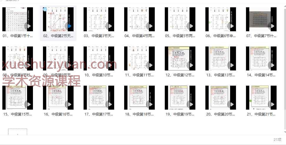 易奇师兄02易奇奇门遁甲中级21集视频Y插图