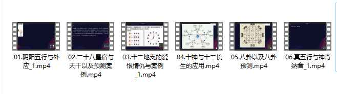 2508224 传承殿辛易老师 八字系列课‮初程‬级6集+中阶10集‮频视‬Y插图1