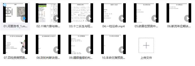 2508224 传承殿辛易老师 八字系列课‮初程‬级6集+中阶10集‮频视‬Y插图