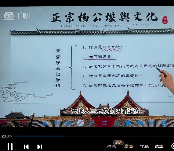 重阳老师《青囊序杨公堪舆文化1》23集插图